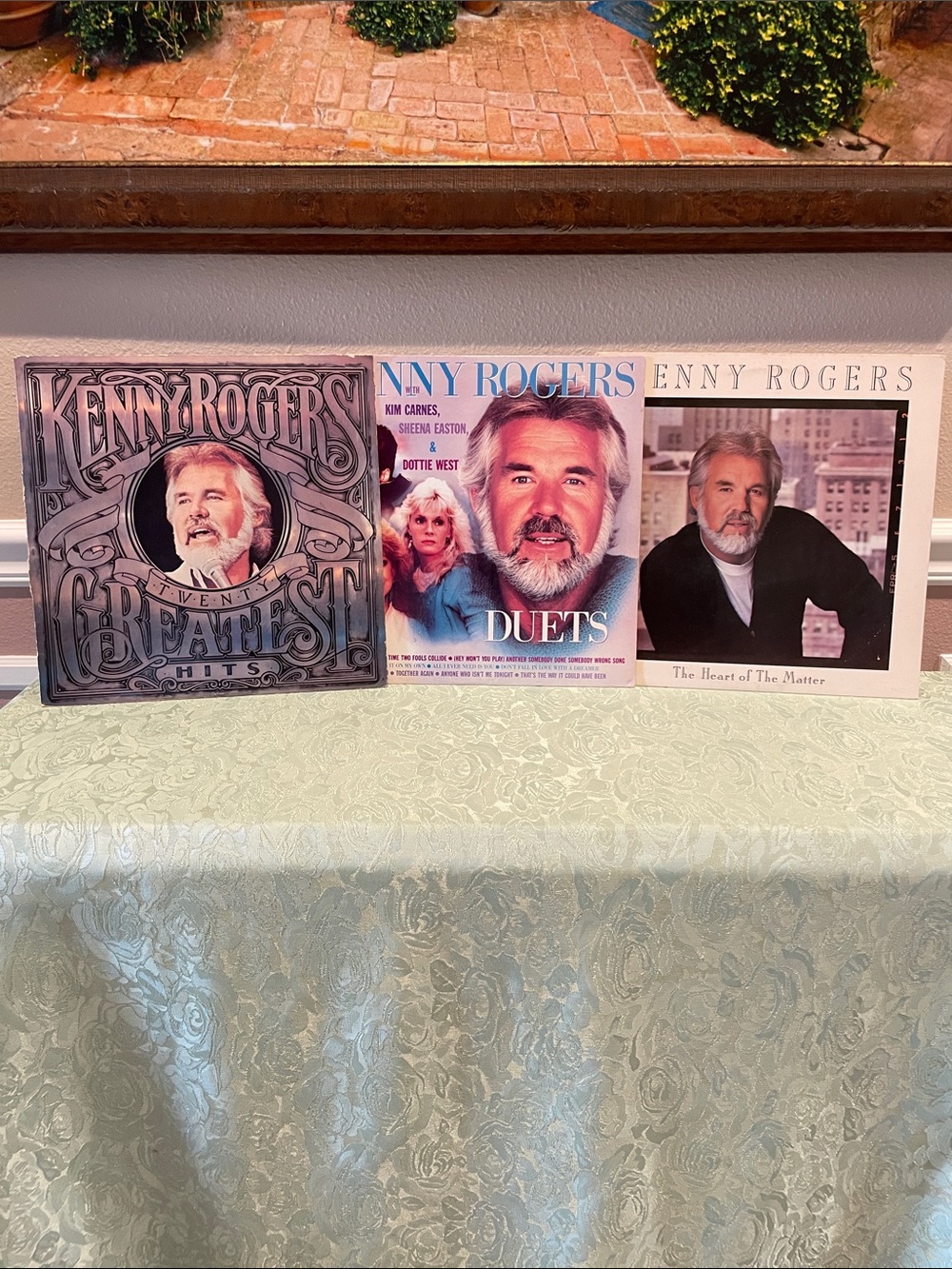 Vintage Kenny Rogers Vinyl Album Set